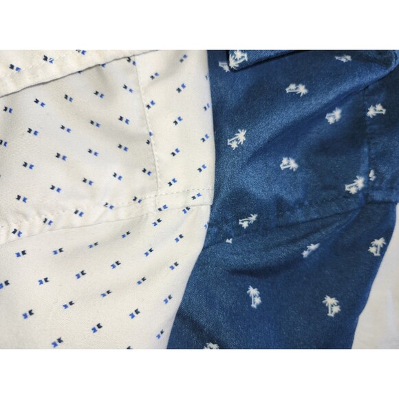 Craft + Flow Boys Button-Up Blue & White Shirt Set Size 5 - Picture 4 of 4